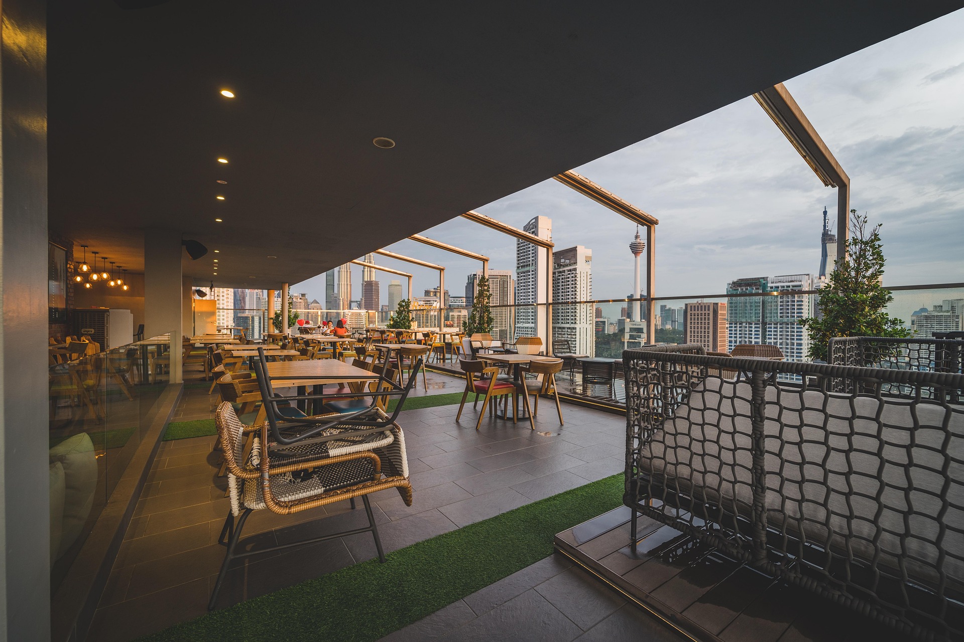 Modern Rooftop Venue
